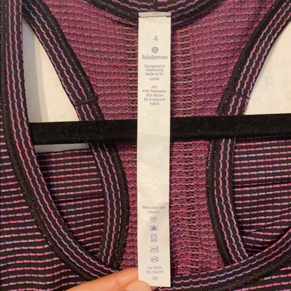 Lululemon Swiftly Racerback Sz 4 - Picture 2 of 4